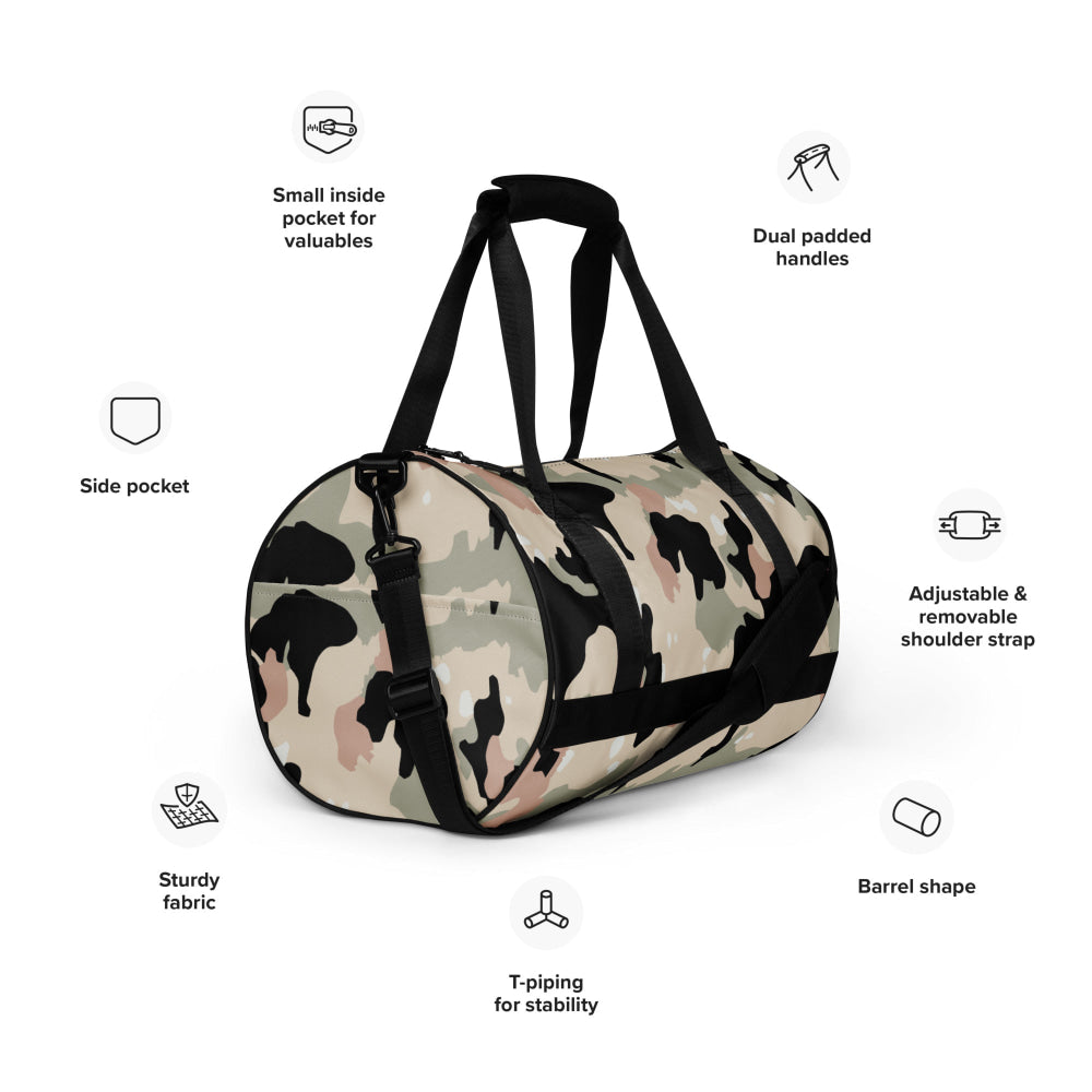 German WW2 Leibermuster Faded CAMO gym bag - Gym Bag