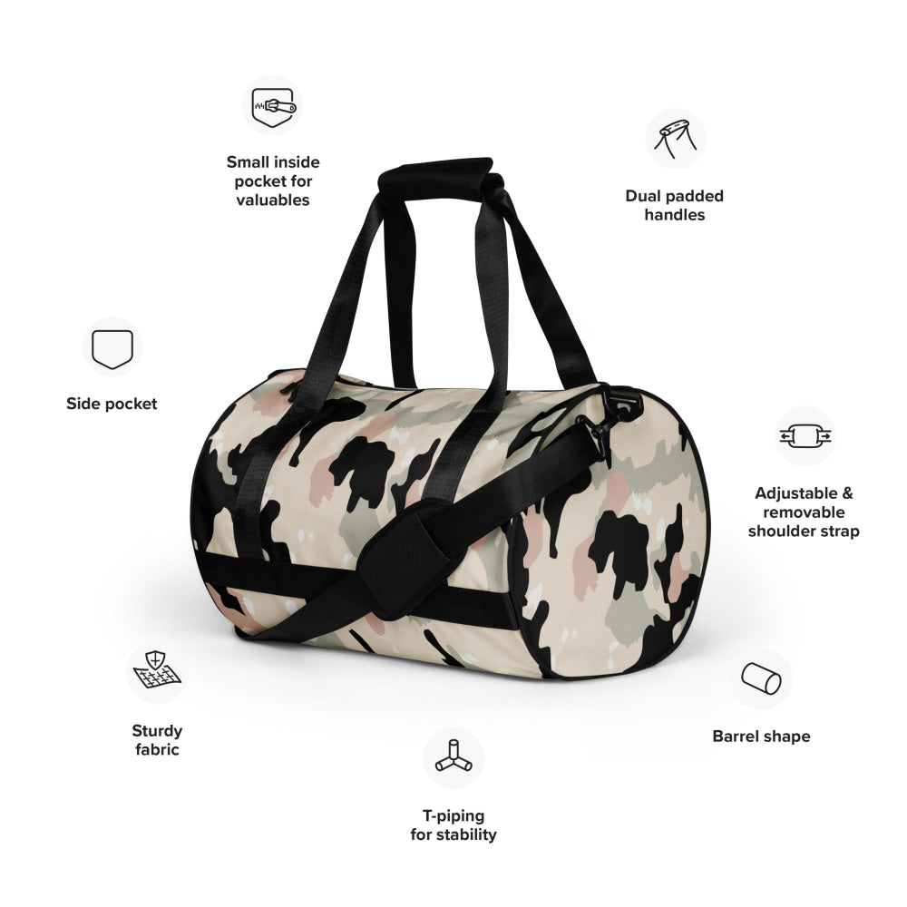 German WW2 Leibermuster Faded CAMO gym bag - Gym Bag