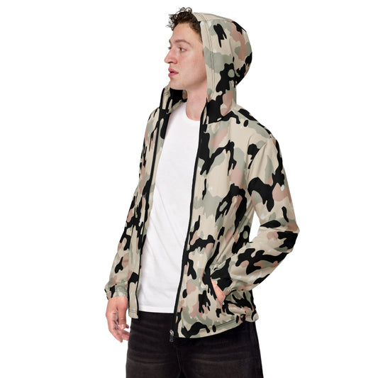 German WW2 Leibermuster Faded CAMO Men’s windbreaker - XS - Mens Windbreaker