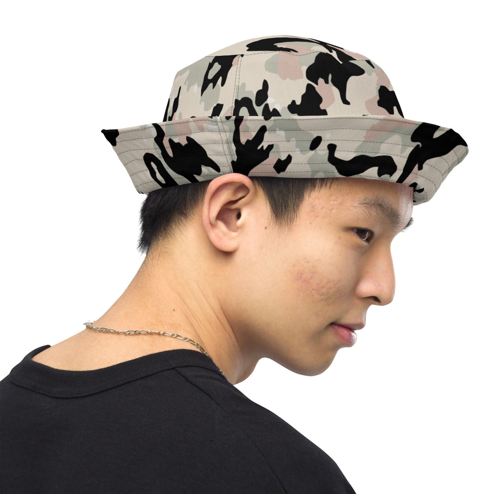 German WW2 Leibermuster Faded CAMO Reversible bucket hat - Bucket Hat