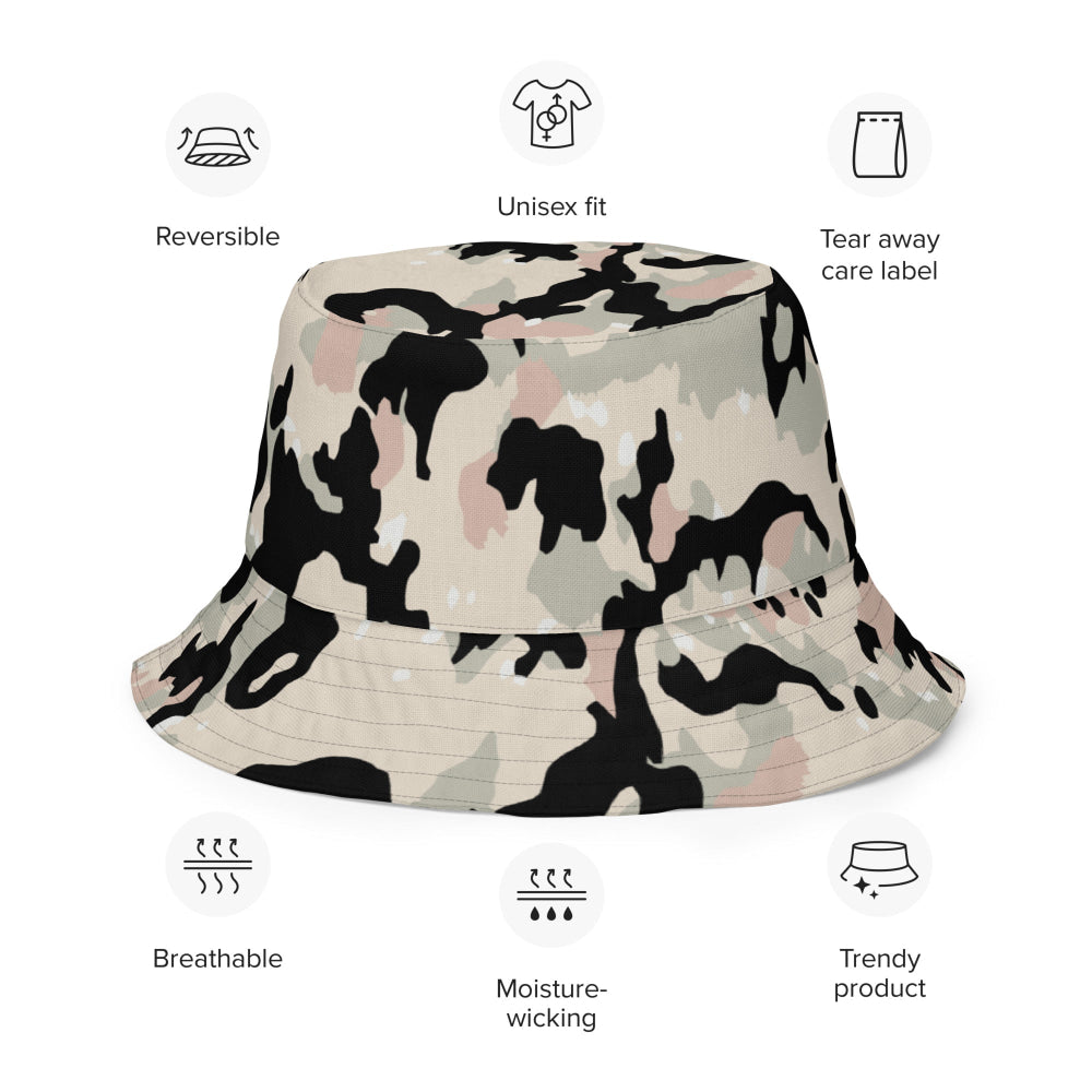 German WW2 Leibermuster Faded CAMO Reversible bucket hat - Bucket Hat