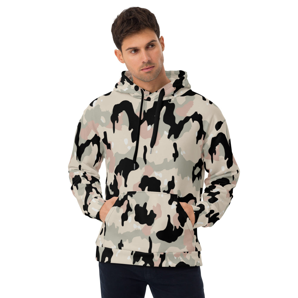 German WW2 Leibermuster Faded CAMO Unisex Hoodie - 2XS