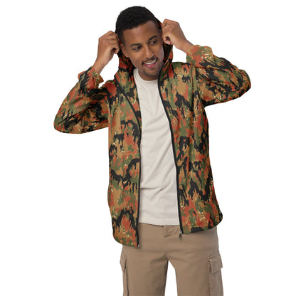 German WW2 Leibermuster CAMO Men’s windbreaker - Mens Windbreaker