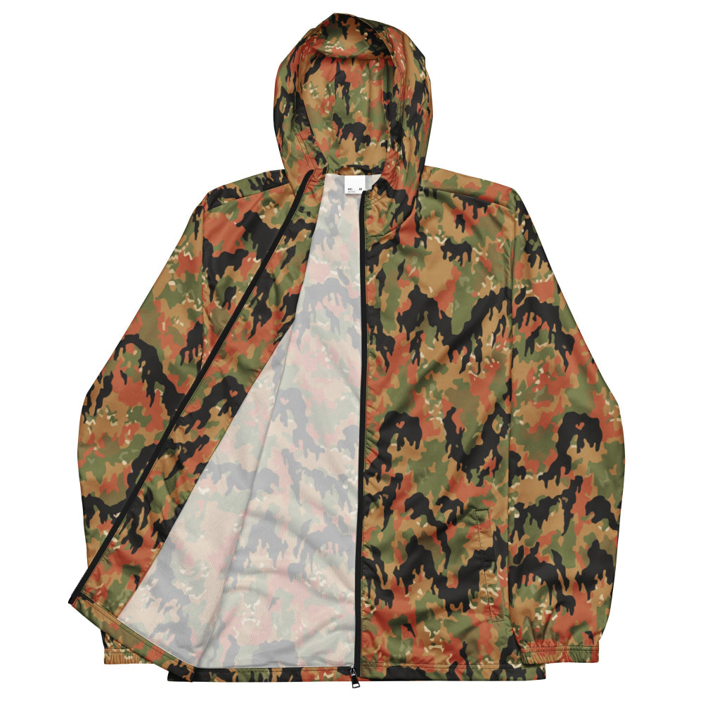 German WW2 Leibermuster CAMO Men’s windbreaker - Mens Windbreaker