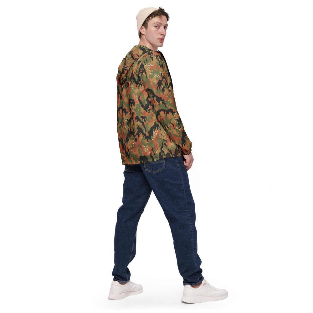 German WW2 Leibermuster CAMO Men’s windbreaker - Mens Windbreaker