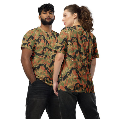 German WW2 Leibermuster CAMO unisex sports jersey - 2XS - Unisex Sports Jersey