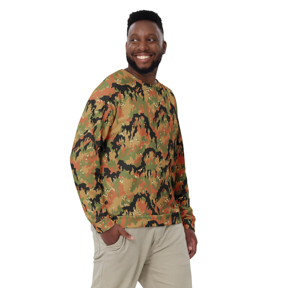 German WW2 Leibermuster CAMO Unisex Sweatshirt