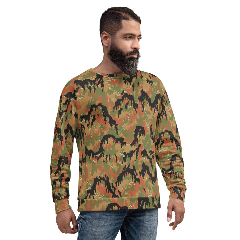 German WW2 Leibermuster CAMO Unisex Sweatshirt