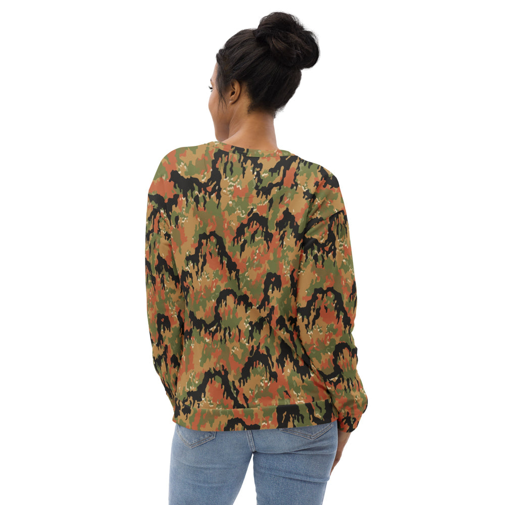 German WW2 Leibermuster CAMO Unisex Sweatshirt