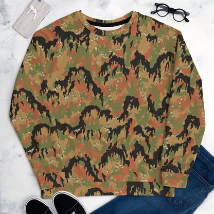 German WW2 Leibermuster CAMO Unisex Sweatshirt