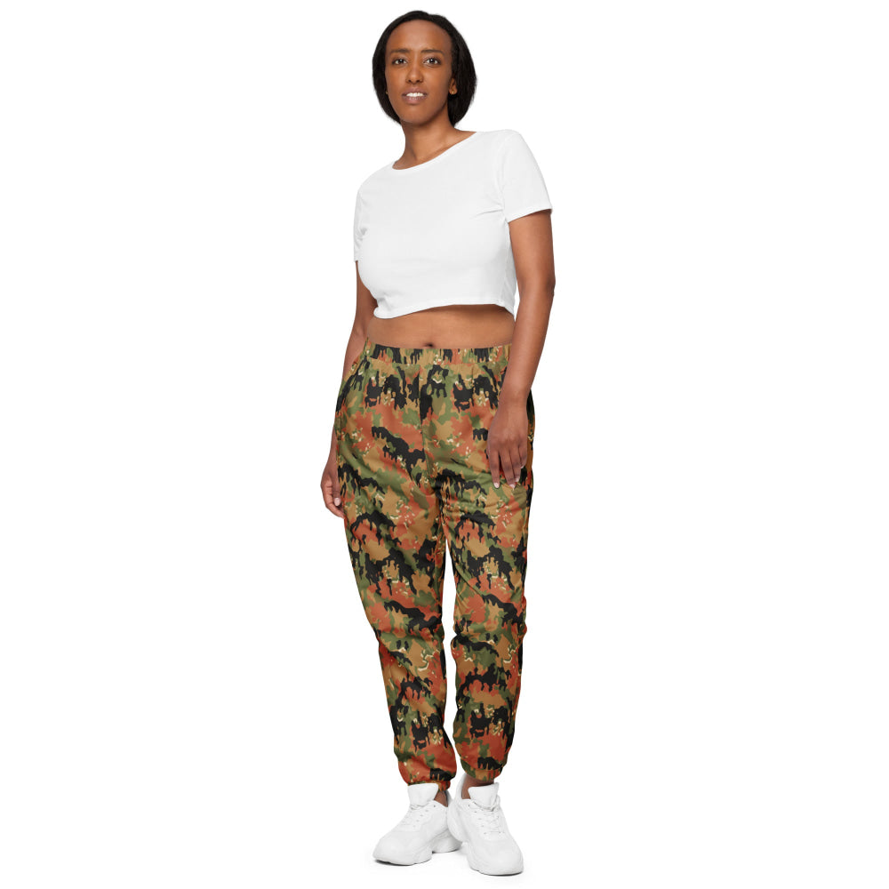 German WW2 Leibermuster CAMO Unisex track pants - Track Pants