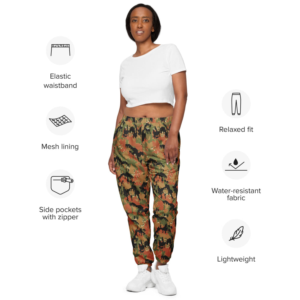 German WW2 Leibermuster CAMO Unisex track pants - Track Pants