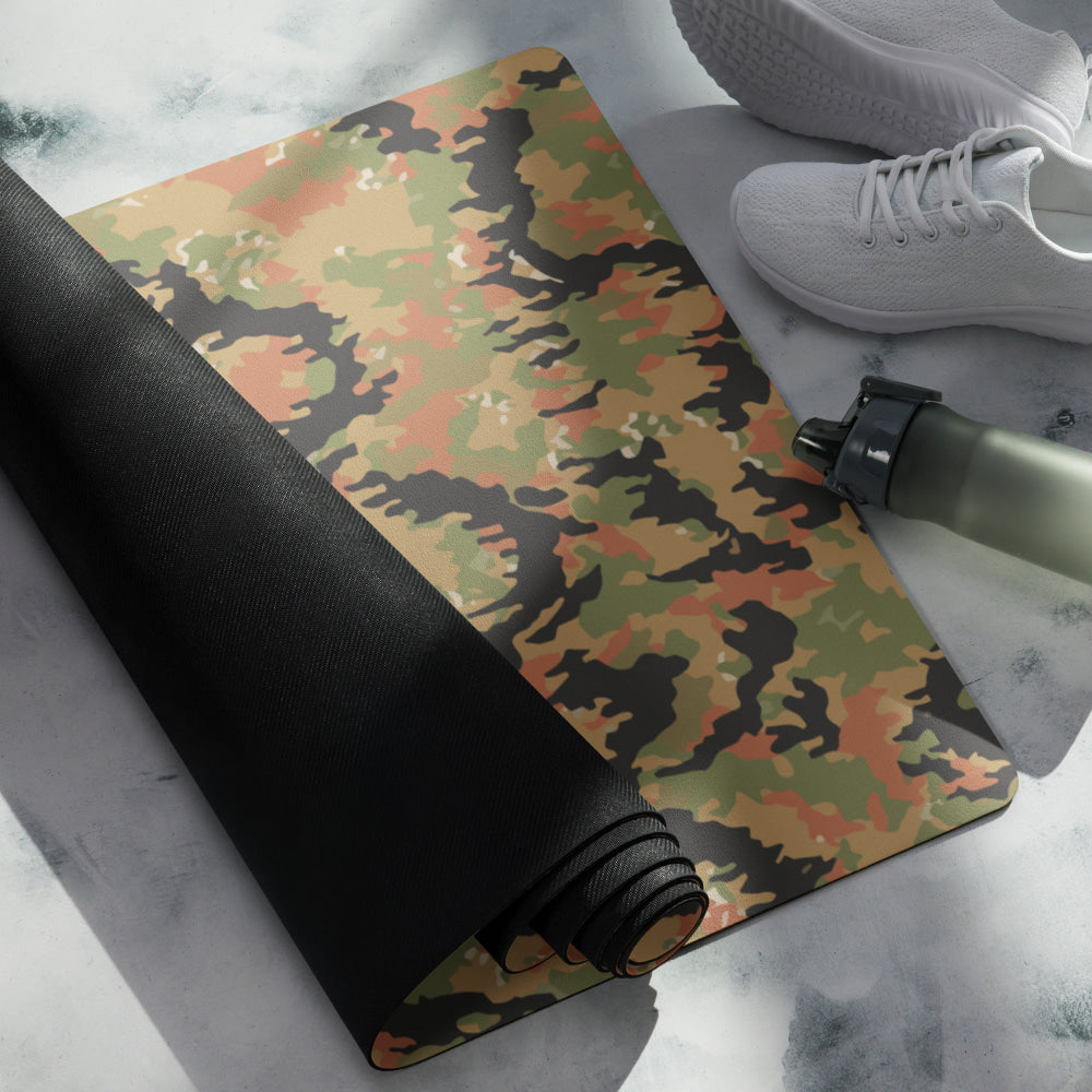 German WW2 Leibermuster CAMO Yoga mat