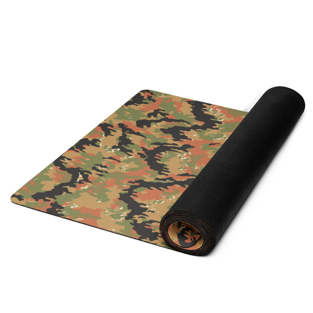 German WW2 Leibermuster CAMO Yoga mat