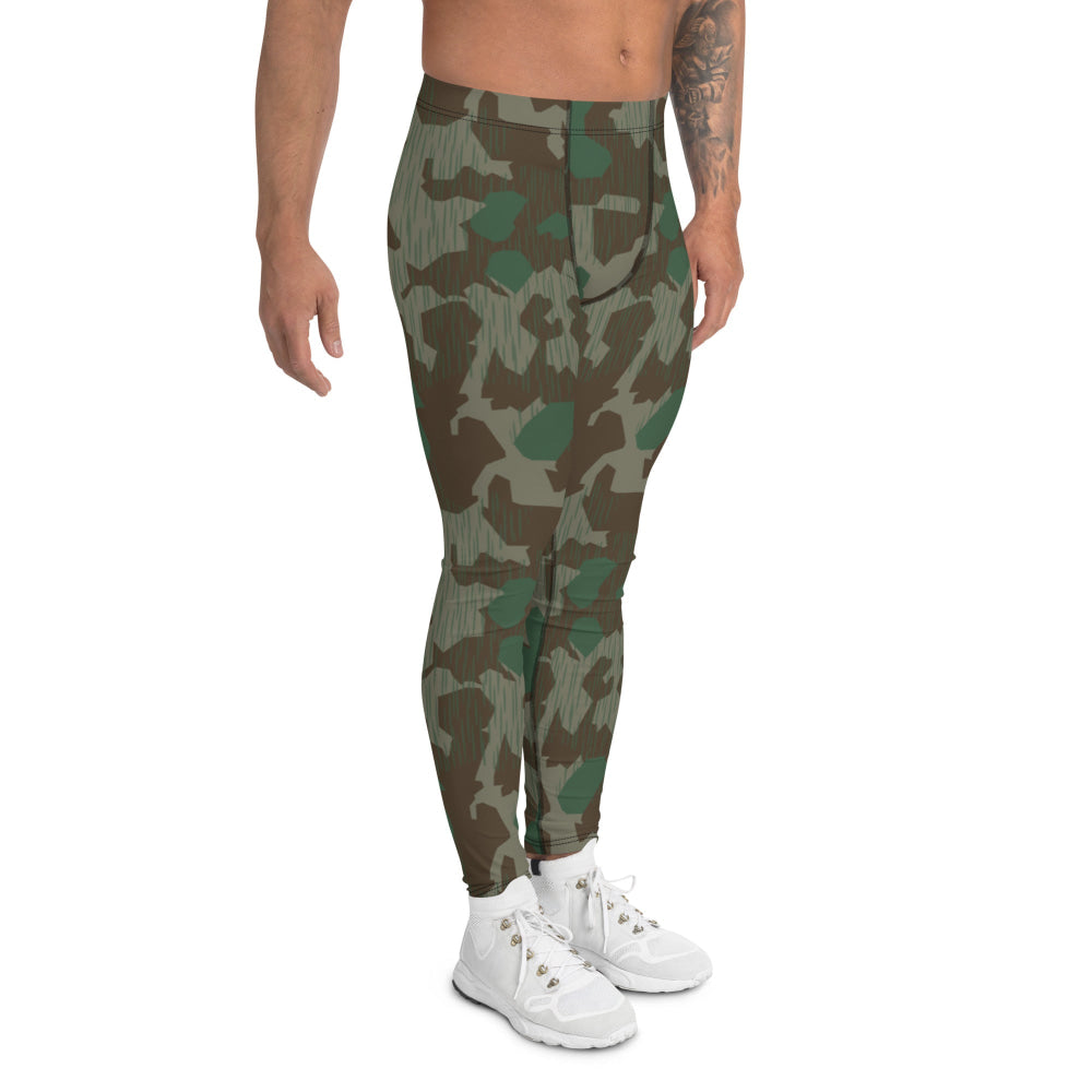 German WW2 Luftwaffen Splittermuster 41 CAMO Men’s Leggings - Mens