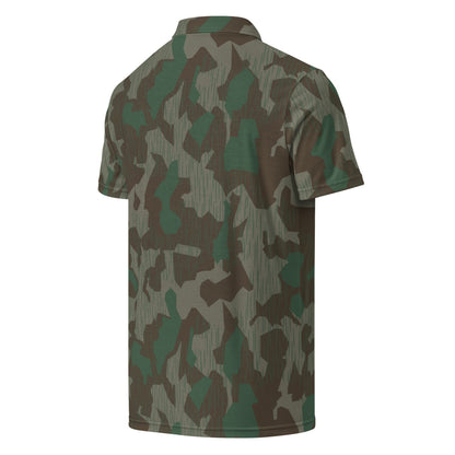 German WW2 Luftwaffen Splittermuster 41 CAMO Men’s slim fit polo - Mens Slim Fit Polo