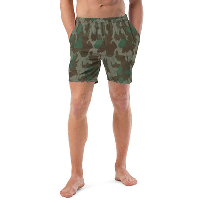 German WW2 Luftwaffen Splittermuster 41 CAMO Swim Trunks - 2XS - Mens