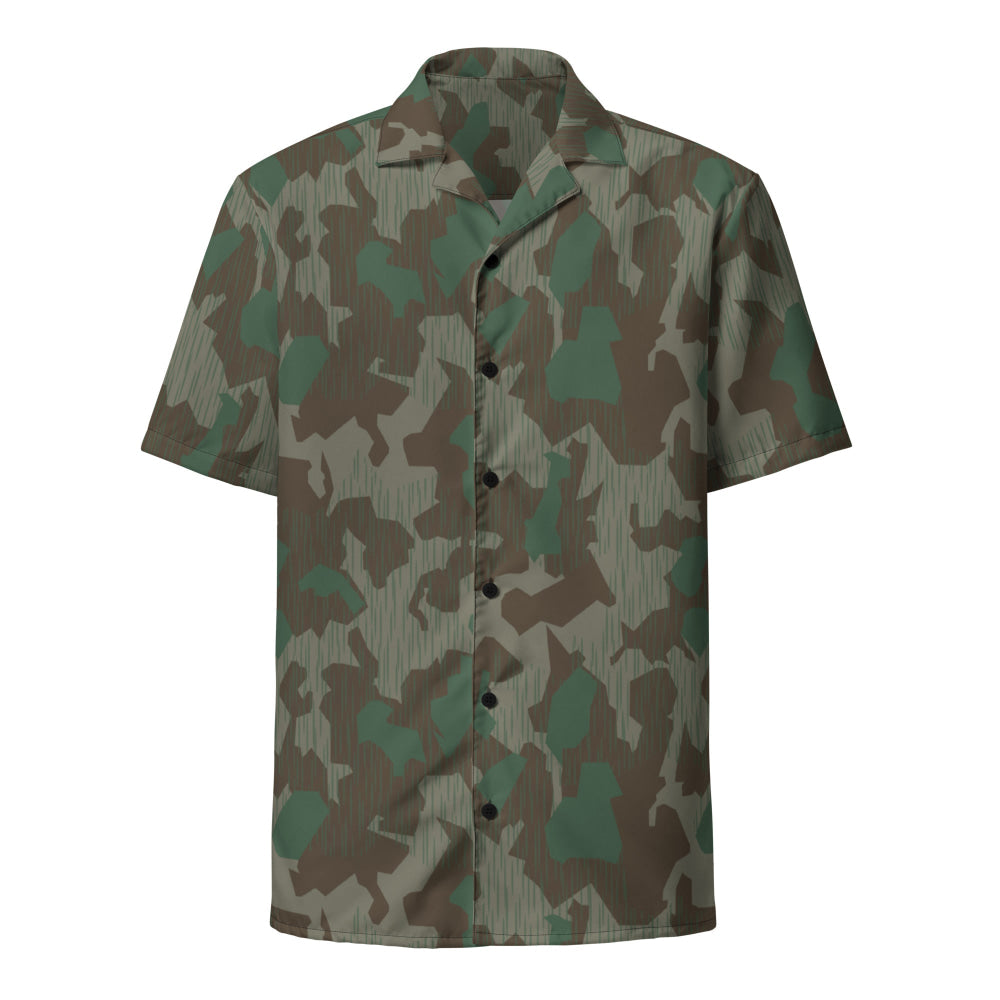 German WW2 Luftwaffen Splittermuster 41 CAMO Unisex button shirt - Button Shirt