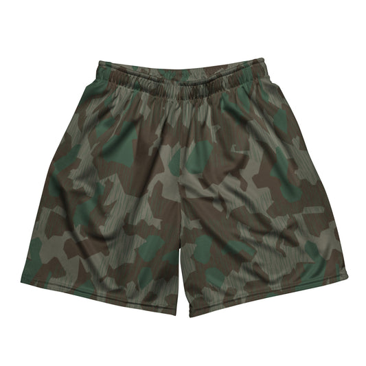 German WW2 Luftwaffen Splittermuster 41 CAMO Unisex mesh shorts - 2XS - Mesh Shorts