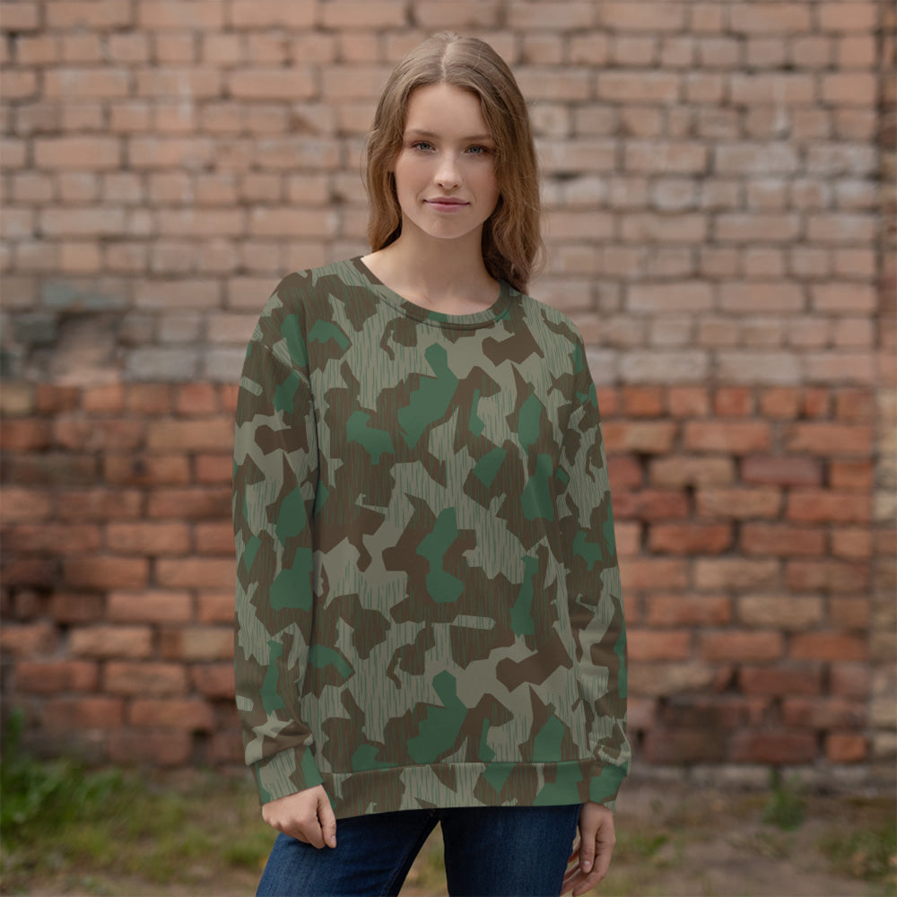 German WW2 Luftwaffen Splittermuster 41 CAMO Unisex Sweatshirt