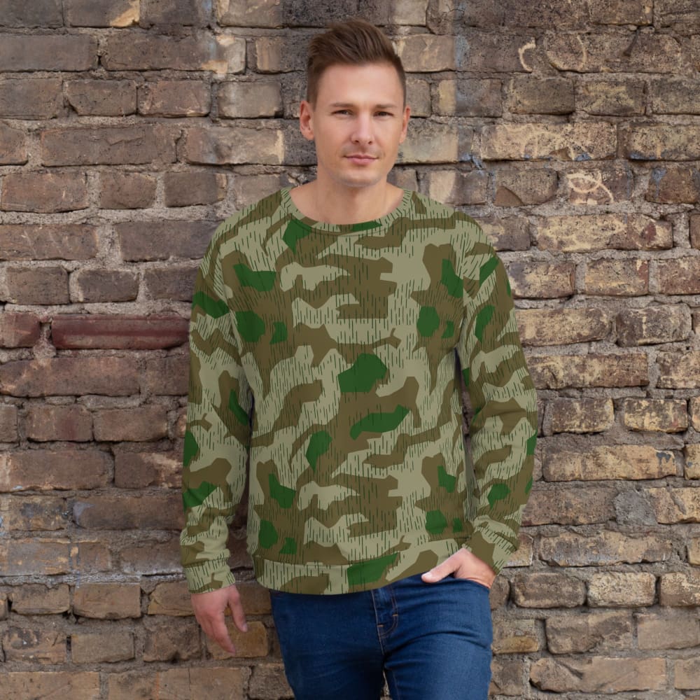 CAMO HQ - German WW2 Luftwaffen Splittermuster 41 CAMO Unisex Sweatshirt