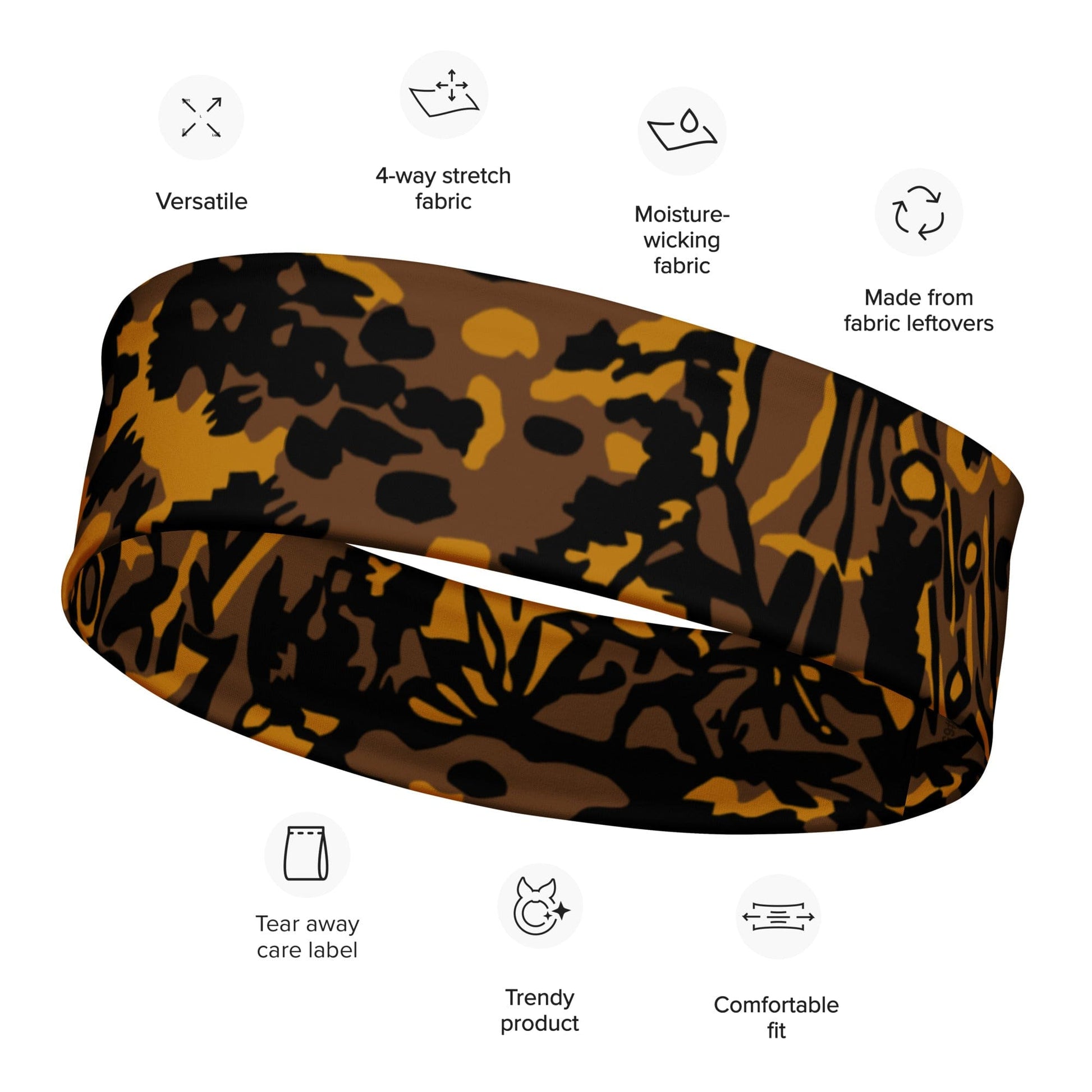 German WW2 Palmenmuster Palm Tree Autumn CAMO Headband