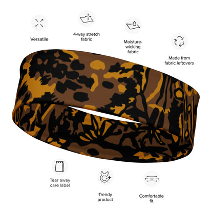 German WW2 Palmenmuster Palm Tree Autumn CAMO Headband