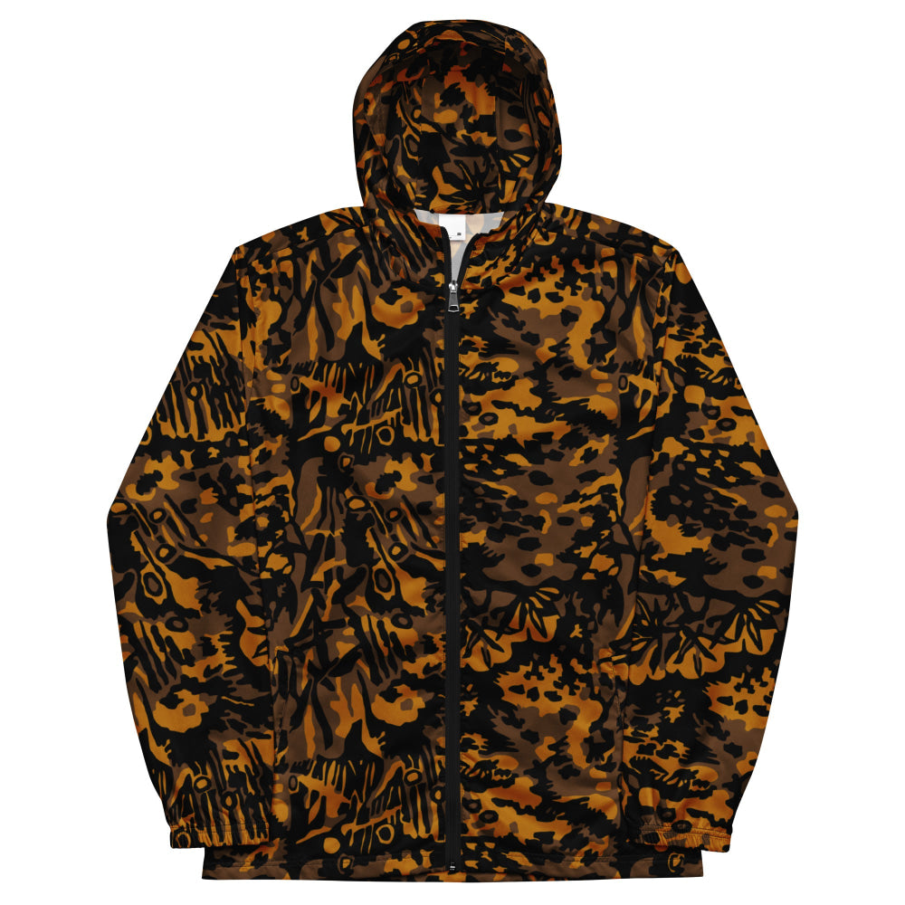 German WW2 Palmenmuster Palm Tree Autumn CAMO Men’s windbreaker - Mens Windbreaker