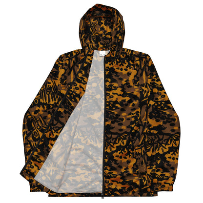 German WW2 Palmenmuster Palm Tree Autumn CAMO Men’s windbreaker - Mens Windbreaker