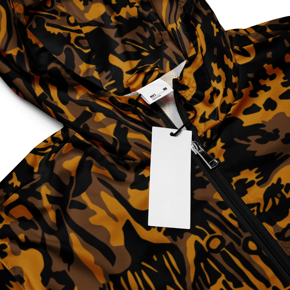 German WW2 Palmenmuster Palm Tree Autumn CAMO Men’s windbreaker - Mens Windbreaker