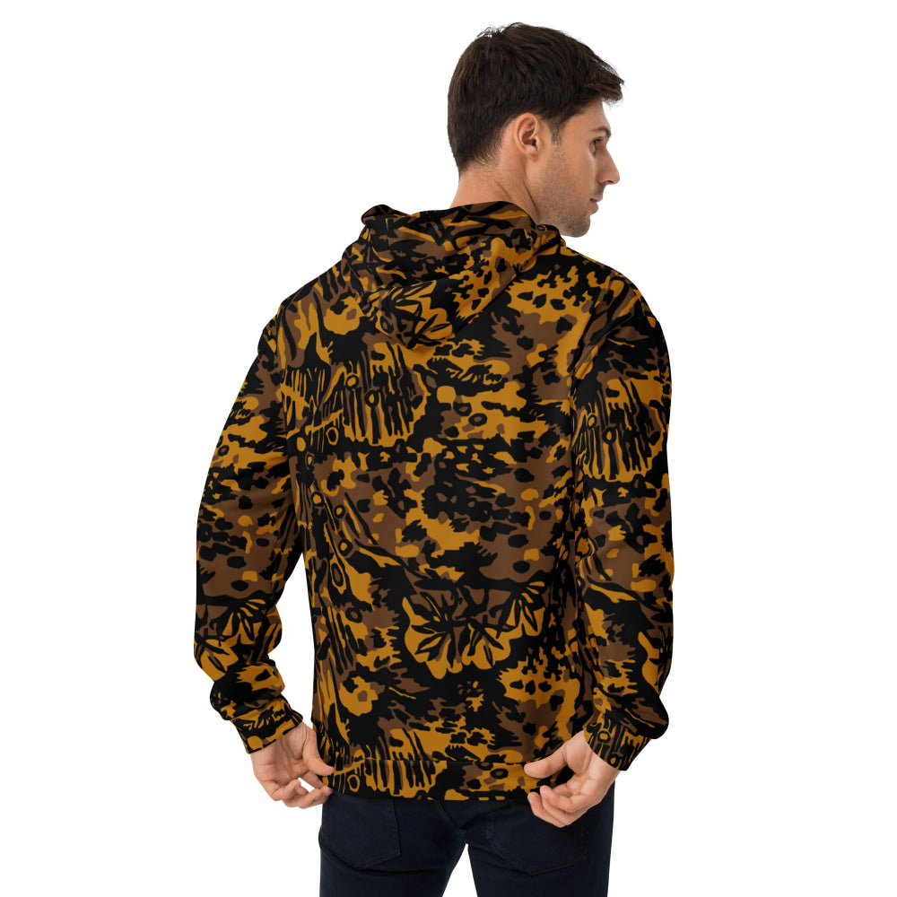 German WW2 Palmenmuster Palm Tree Autumn CAMO Unisex Hoodie