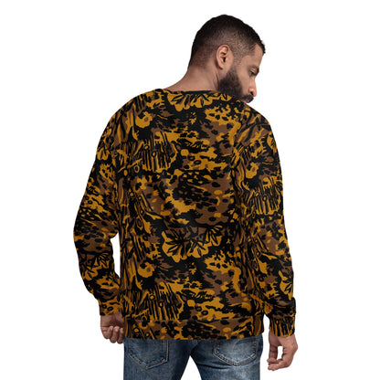 German WW2 Palmenmuster Palm Tree Autumn CAMO Unisex Sweatshirt