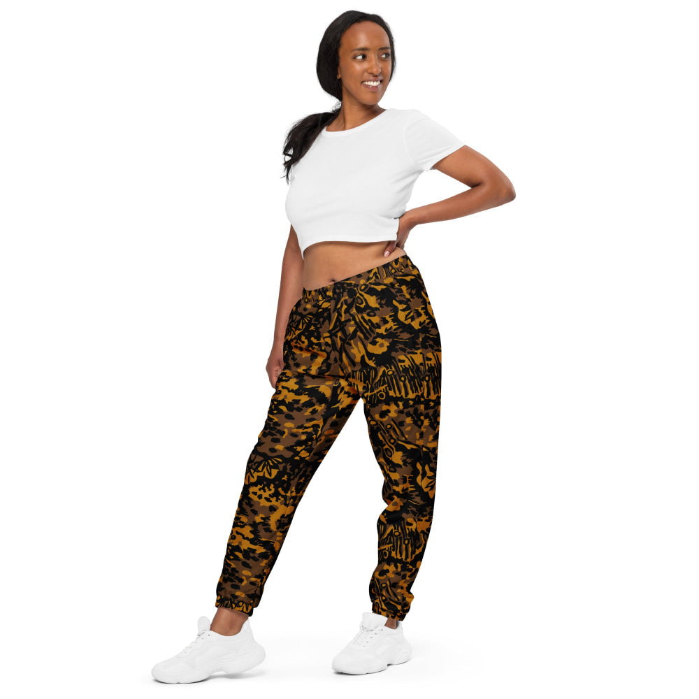 German WW2 Palmenmuster Palm Tree Autumn CAMO Unisex track pants - Track Pants