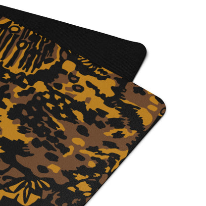 German WW2 Palmenmuster Palm Tree Autumn CAMO Yoga mat - Mat