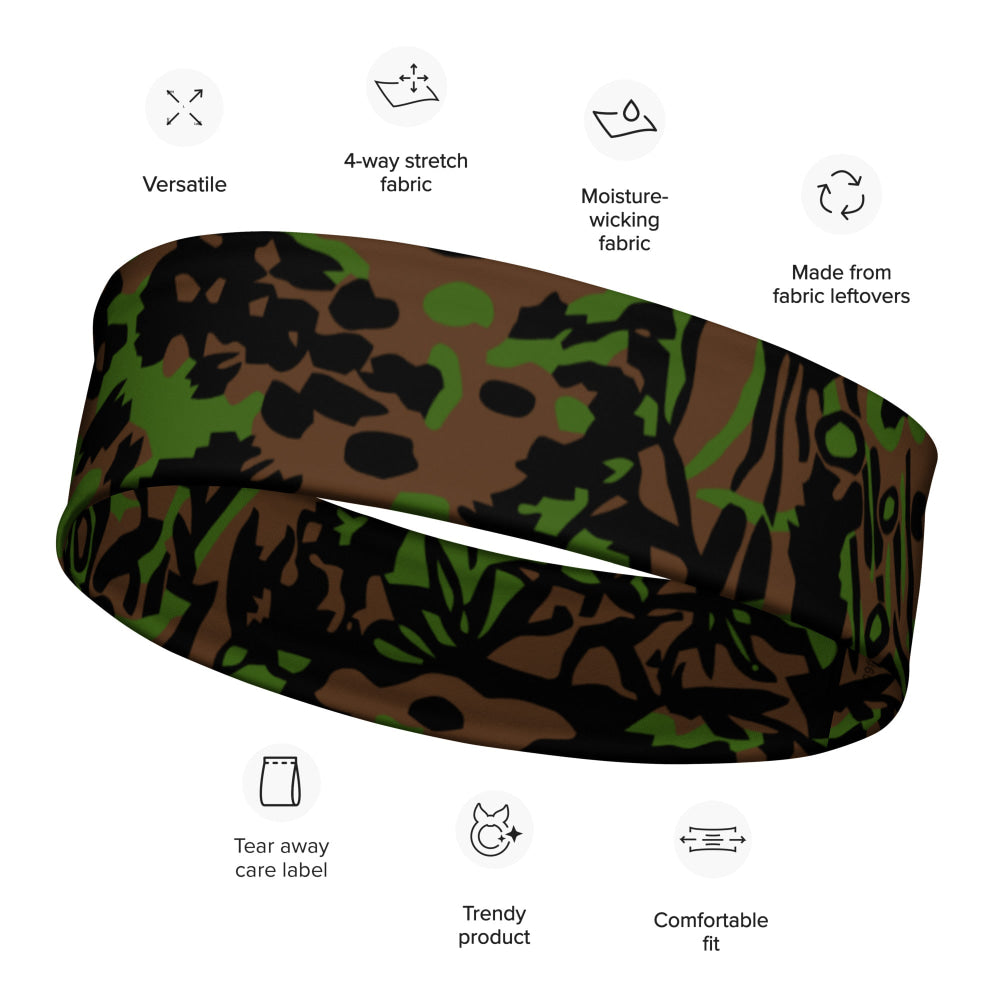 German WW2 Palmenmuster Palm Tree Spring CAMO Headband