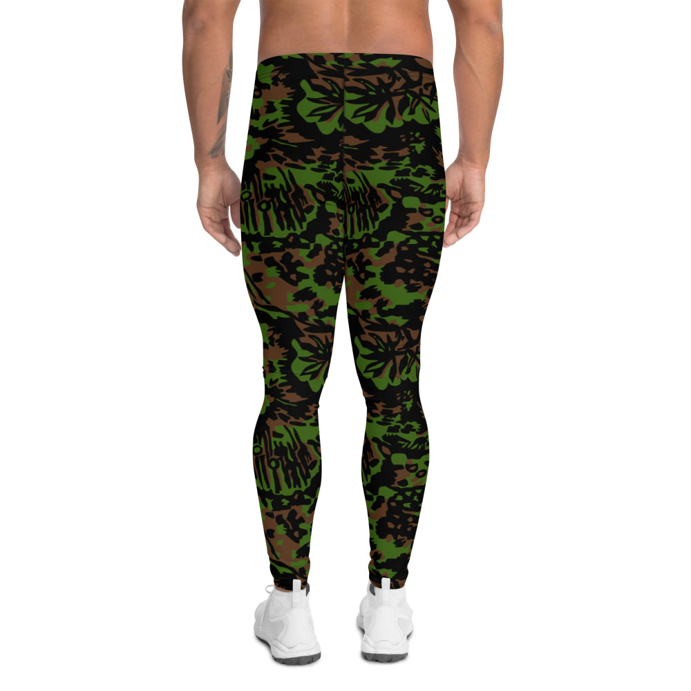 German WW2 Palmenmuster Palm Tree Spring CAMO Men’s Leggings - Mens