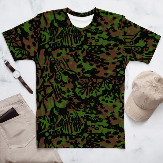 German WW2 Palmenmuster Palm Tree Spring CAMO Men’s T-shirt - XS