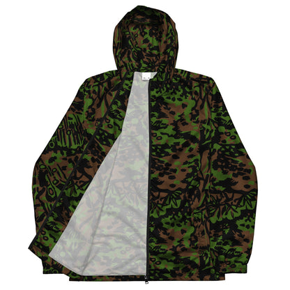 German WW2 Palmenmuster Palm Tree Spring CAMO Men’s windbreaker - Mens Windbreaker