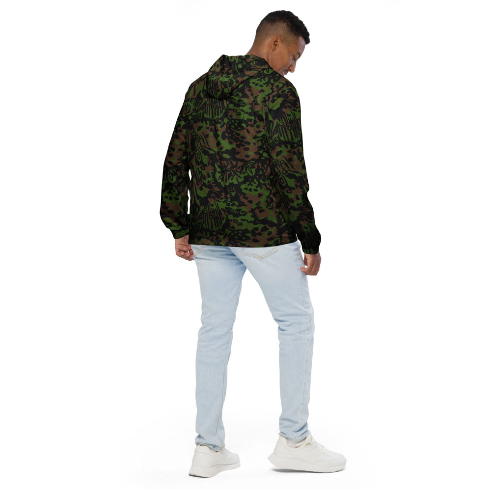 German WW2 Palmenmuster Palm Tree Spring CAMO Men’s windbreaker - Mens Windbreaker