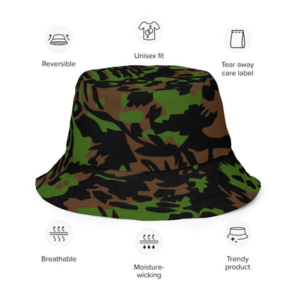 German WW2 Palmenmuster Palm Tree Spring CAMO Reversible bucket hat - Bucket Hat