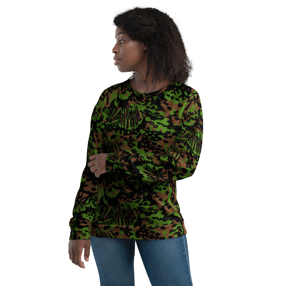 German WW2 Palmenmuster Palm Tree Spring CAMO Unisex Sweatshirt