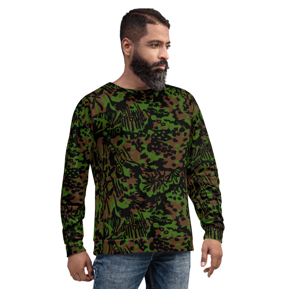 German WW2 Palmenmuster Palm Tree Spring CAMO Unisex Sweatshirt