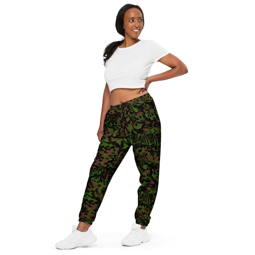 German WW2 Palmenmuster Palm Tree Spring CAMO Unisex track pants - Track Pants