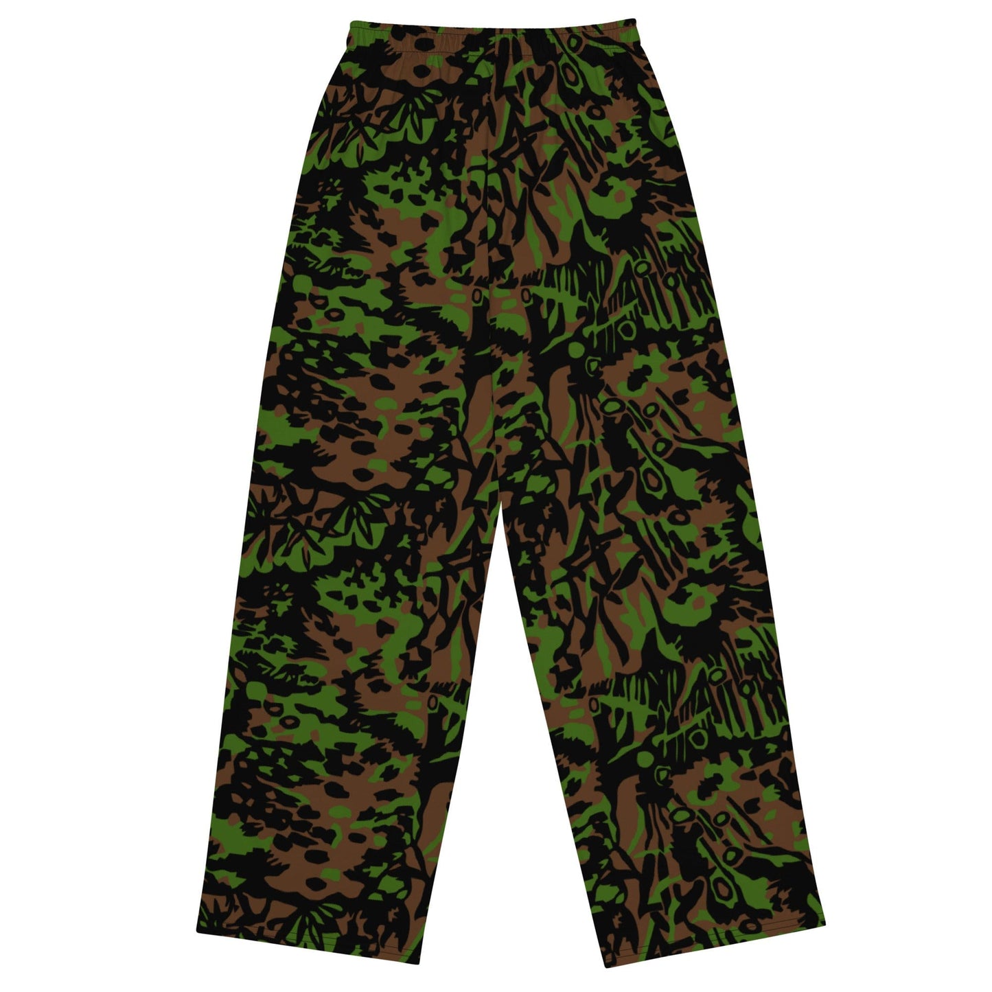 German WW2 Palmenmuster Palm Tree Spring CAMO unisex wide-leg pants - Unisex Wide-Leg Pants