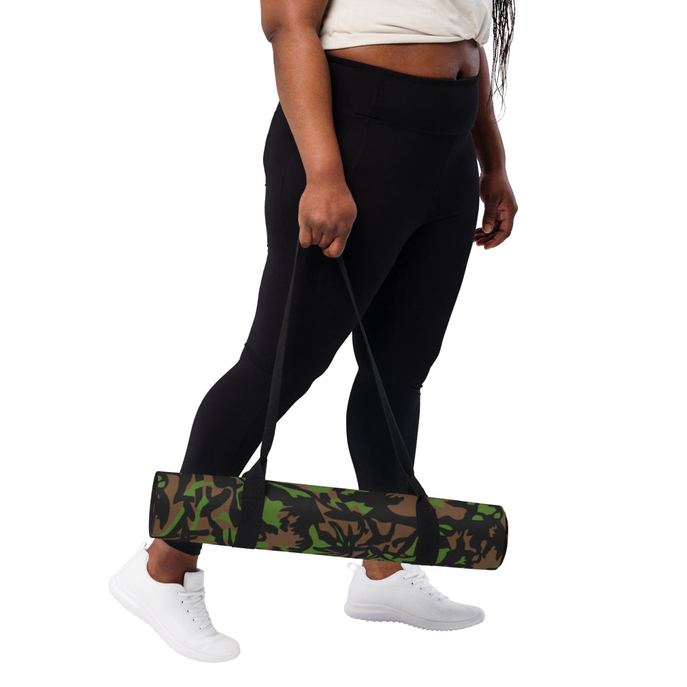 German WW2 Palmenmuster Palm Tree Spring CAMO Yoga mat - Mat