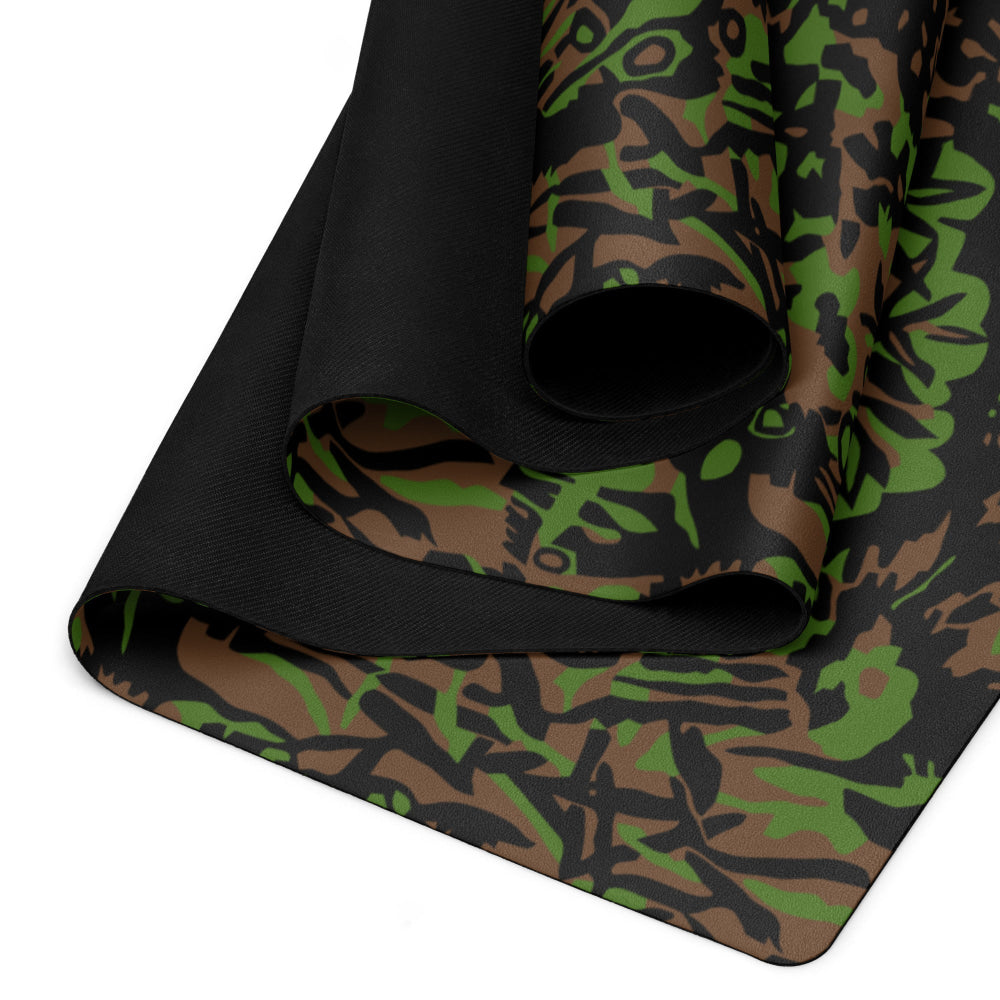 German WW2 Palmenmuster Palm Tree Spring CAMO Yoga mat - Mat