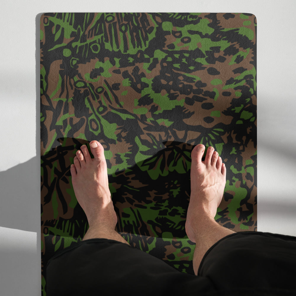 German WW2 Palmenmuster Palm Tree Spring CAMO Yoga mat - Mat