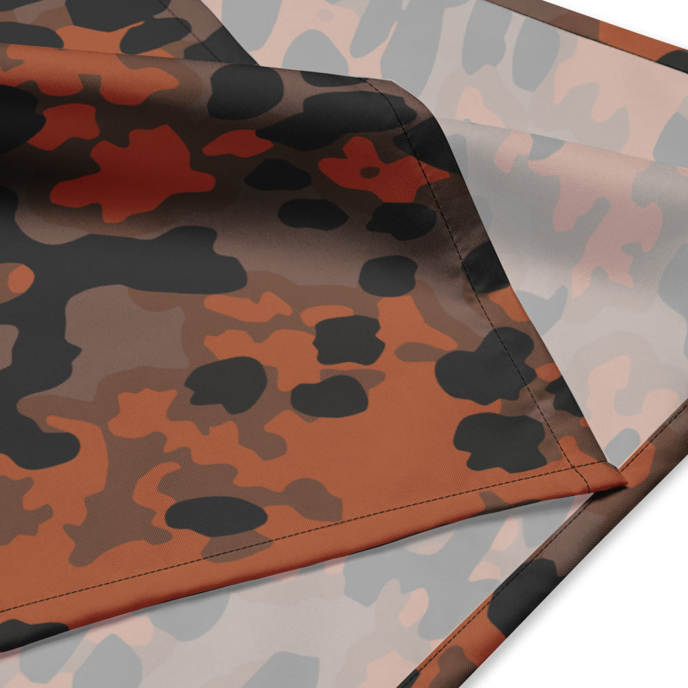 German WW2 Platanenmuster Plane Tree Autumn CAMO bandana - Bandana