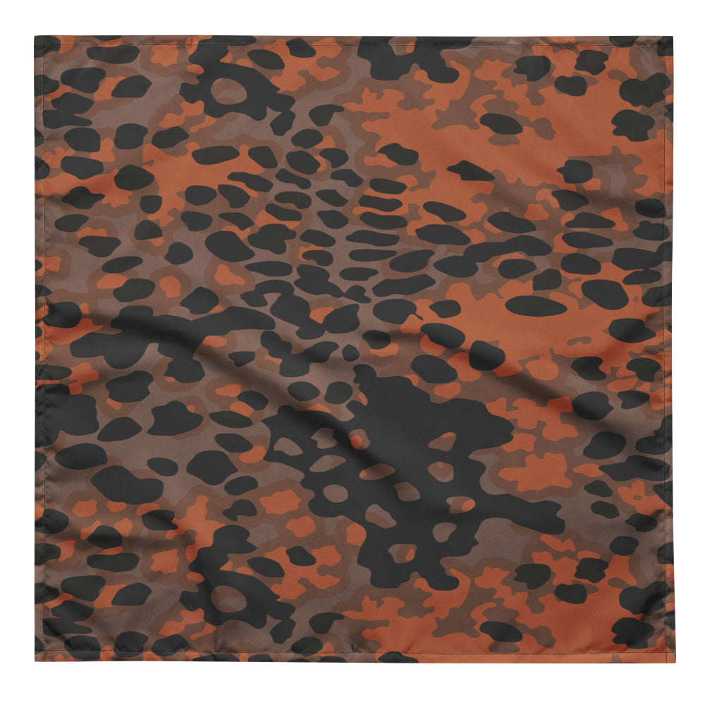 German WW2 Platanenmuster Plane Tree Autumn CAMO bandana - Bandana