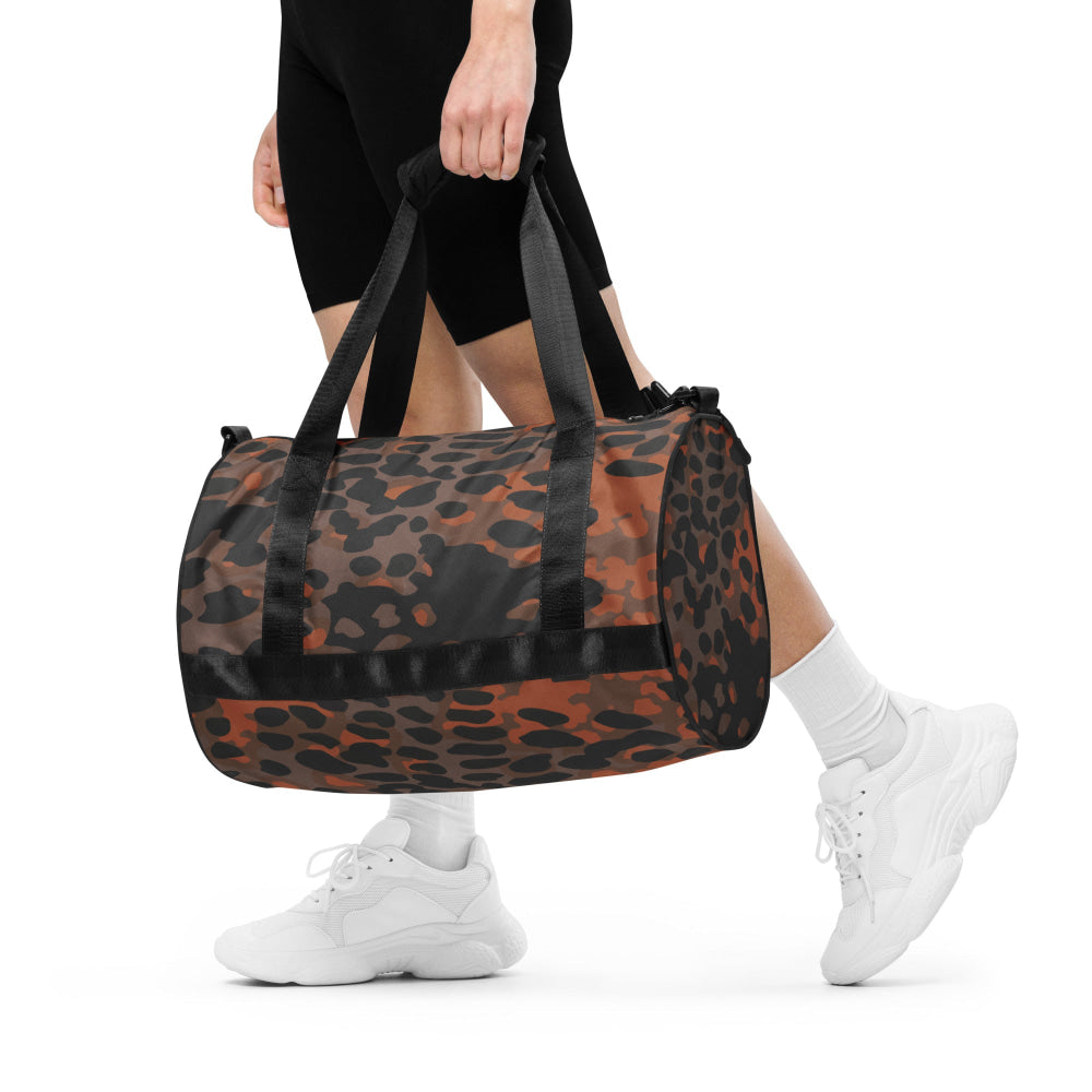 German WW2 Platanenmuster Plane Tree Autumn CAMO gym bag - Gym Bag